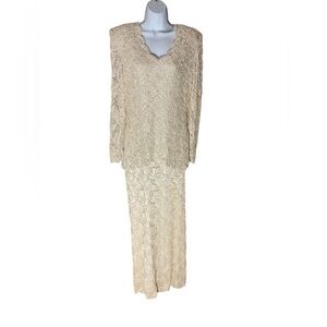 Laurence Kazar Vintage Beaded Dress